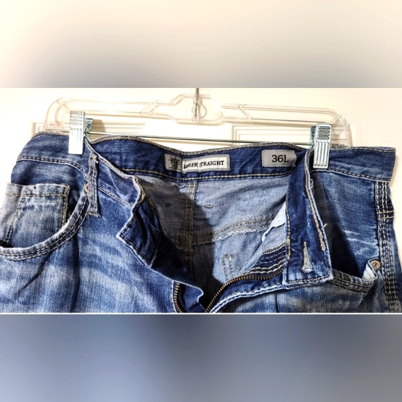 Buckle Bke Men's Jeans Derek Straight Leg 36L - Picture 4 of 6
